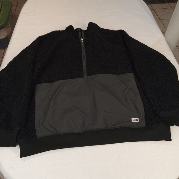 The North Face Men Ridge 1/4Zip Fleece Pullover Jackets Size XXL